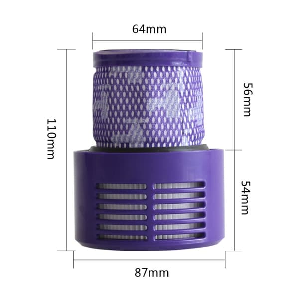 Vaskbart støvfilter til Dyson V10