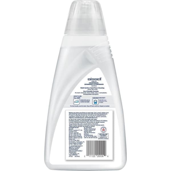 Golvrengöringsmedel med naturlig formel - BISSELL - B3122 Crosswave - 1L, Special Husdjur, Multi-Surface Cleaning