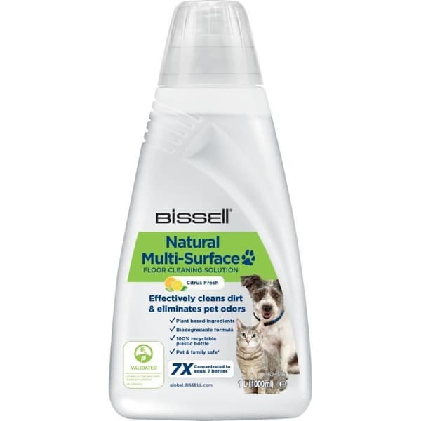 Golvrengöringsmedel med naturlig formel - BISSELL - B3122 Crosswave - 1L, Special Husdjur, Multi-Surface Cleaning