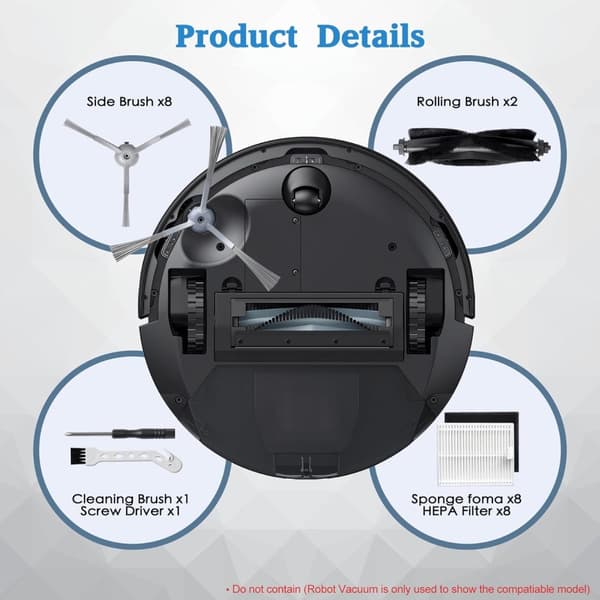 INF Eufy L60/L60 SES/L50/L50 SESRobot pölynimurin varaosasarja