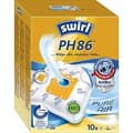 Miniatyrbild 1 av 2: Dammsugarpåse - Swirl - pH 86 microPor - Kompatibel med Philips - 10 påsar - Stort sugkraft