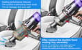 Miniatyrbild 6 av 8: INF Dyson V10 Dammbehållare Tätningsring + Skruvmejsel