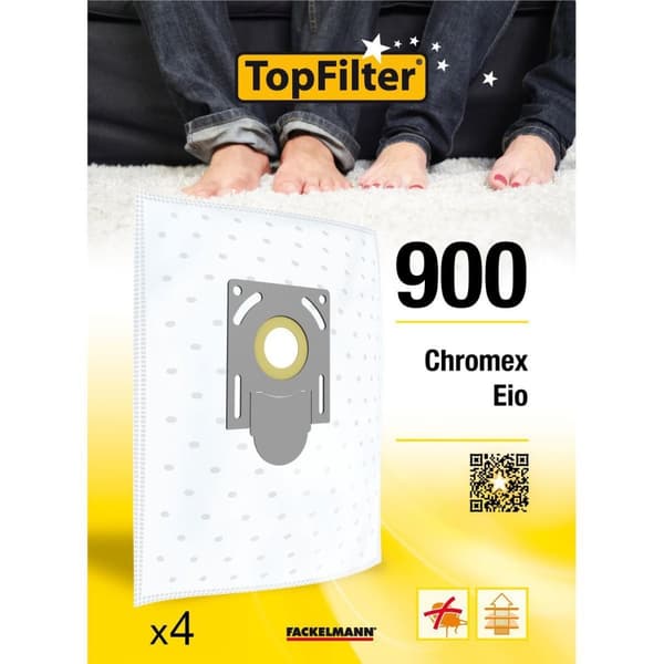 Set med 4 vakuumpåsar för EIO och Chromex TopFilter Premium ref. 64900