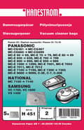 Miniatyrbild 1 av 2: Dammsugarpåsar PANASONIC MC-E700, MC-E800