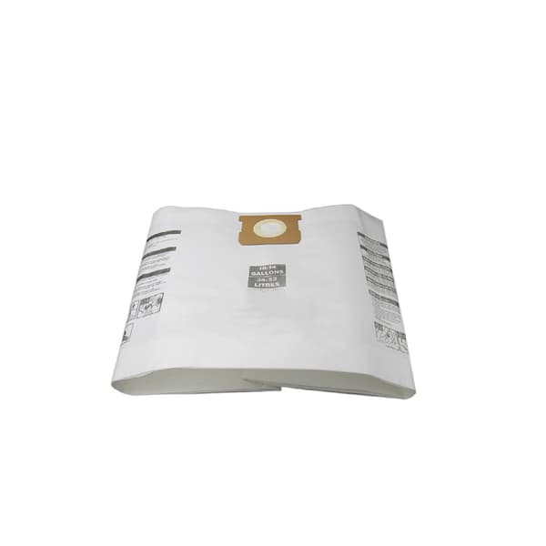 INF 10-pack dammpåsar för Shop Vac 10-14 gallon dammsugare