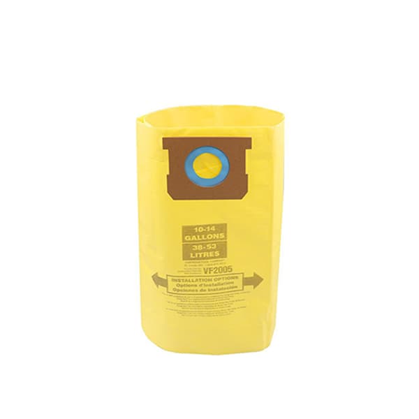 INF 10 stk. støvposer til Shop Vac 10-14 gallon våd/tør støvsugere