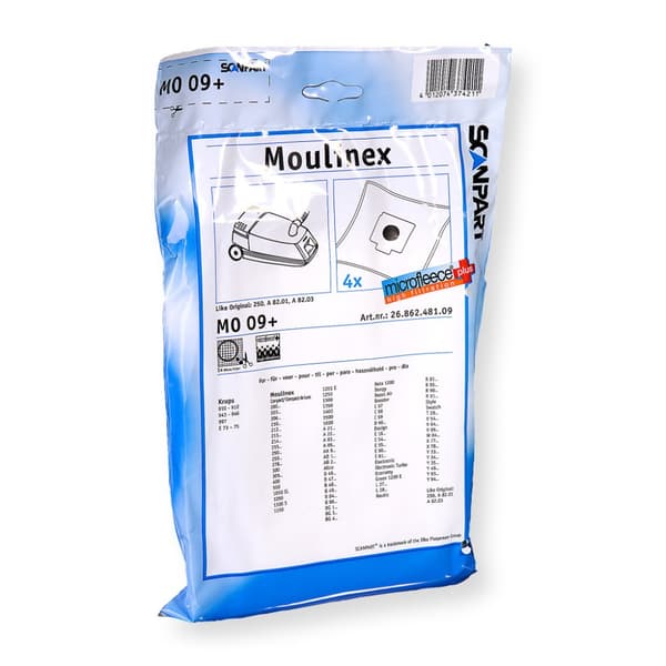 Scanpart Dustbag Moulinex Compact Micro