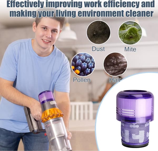 Sopii Dyson V11 V15 pystysuoraan pölynimurin takasuodattimeen - 3 kpl