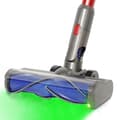Pikkukuva 1 / 3: Lattiasuutin vihreällä LEDillä Dyson V7 / V8 / V10 / V11 / V15:lle