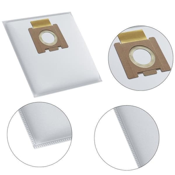 Säck för dammsugare - Hoover - Teliox Extra - 10-pack - Kompatibel H81 - Vit