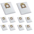 Miniatyrbild 1 av 5: Säck för dammsugare - Hoover - Teliox Extra - 10-pack - Kompatibel H81 - Vit