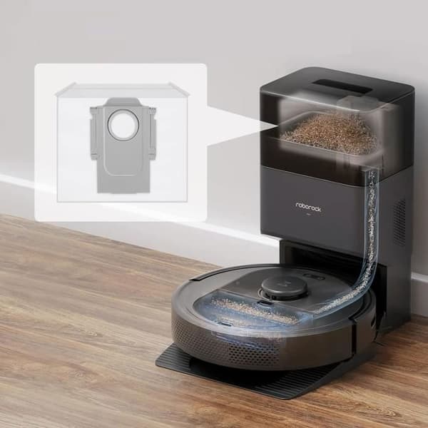 Dammsugarpåse för Roborock S8 Pro-S8 Plus-S7 Pro Ultra-S7 MaxV Ultra-Q7 Max-Q5 Plus - dammsugarpåsar [Förpackning 10] Phonillico®