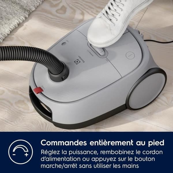 Säckvakuum - Electrolux - 600 - Djurfällskit - HEPA 12-filter - 12 m sladd