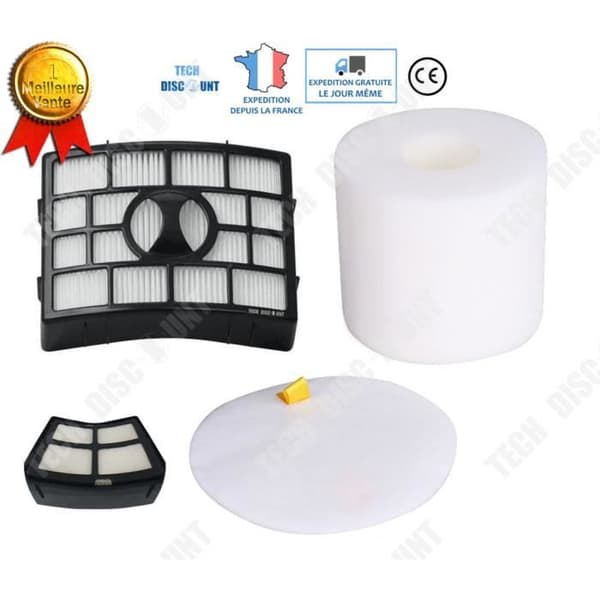 TD® filter shark rotator pro dammsugarsats set set tillbehör byte billigt kompatibelt kraftfullt återanvändbart skum