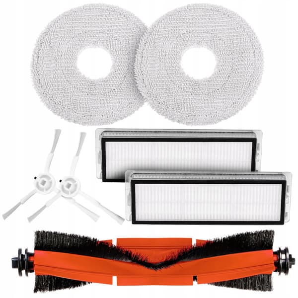 Extralink 7-i-1 sett med filtre og børster - for Xiaomi S10 / X10 / X20 robotstøvsugere
