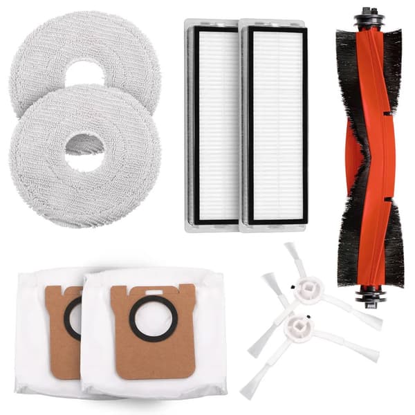 Extralink 9-in-1-sarja suodattimia ja harjaksia - Xiaomi S10 / X10 / X20 robotti-imureille