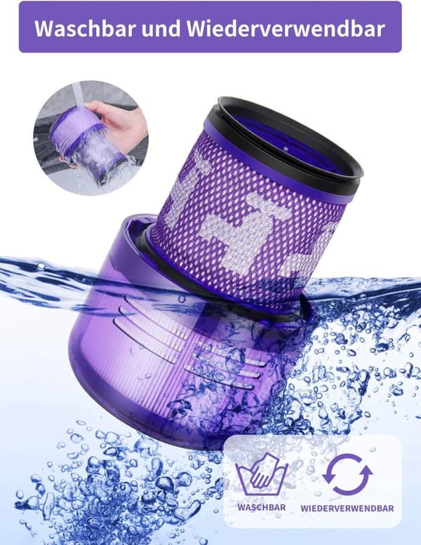 Suodatin Dyson V10/SV12 pölynimurille 2 kpl