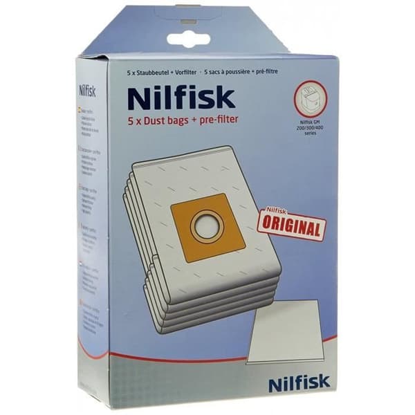 PÅSAR x4 FÖR NILFISK ADVANCE DAMSSUGAR