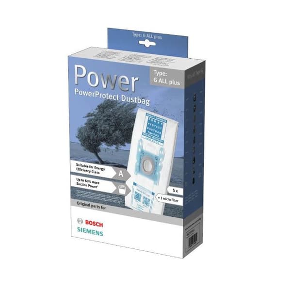 Säckar för Dammsugare - BOSCH - G-all - Förpackning med 4 - Kompatibel med BSGL5PRO5 - 00577549