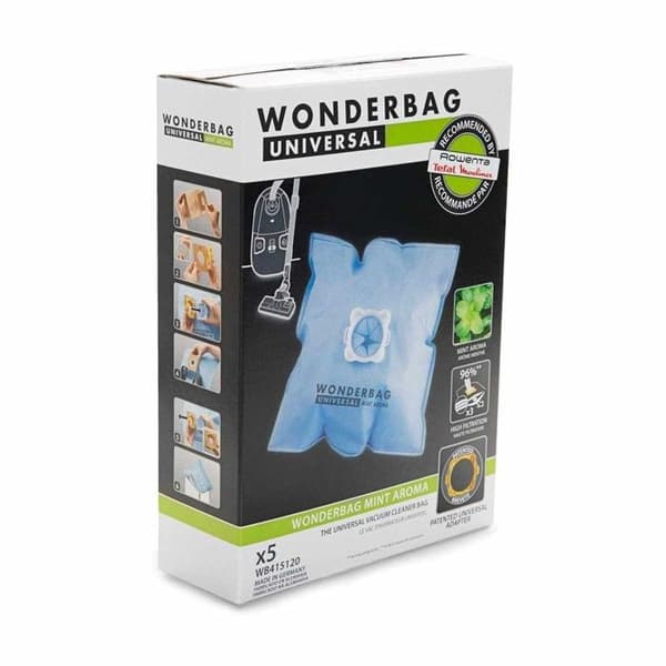 Säckar för dammsugare Standard WONDERBAG 5 ENHETER 3221613010904