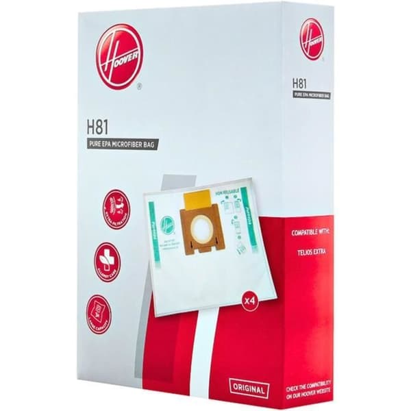 Hoover H81 Dammsugarpåsar i Mikrofiber - 12-pack