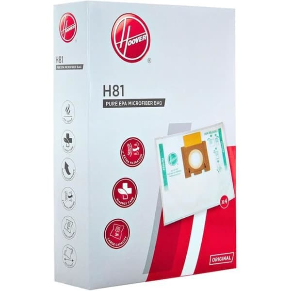 Hoover H81 Dammsugarpåsar i Mikrofiber - 12-pack