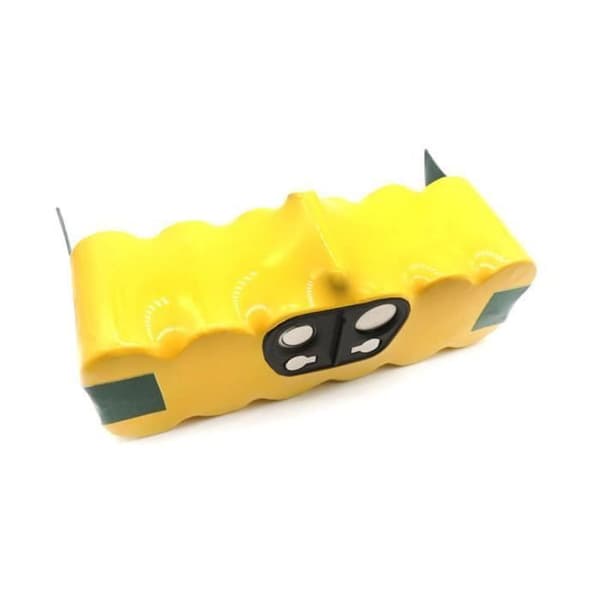 Kompatibelt batteri - SOS ACCESSOIRE - IROBOT 80504 - Gul - Robotdammsugare - Blandat