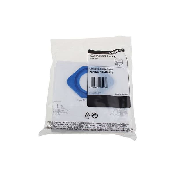 NILFISK - VACUUM BAG fleeze GM80 / GM90 - 107418525