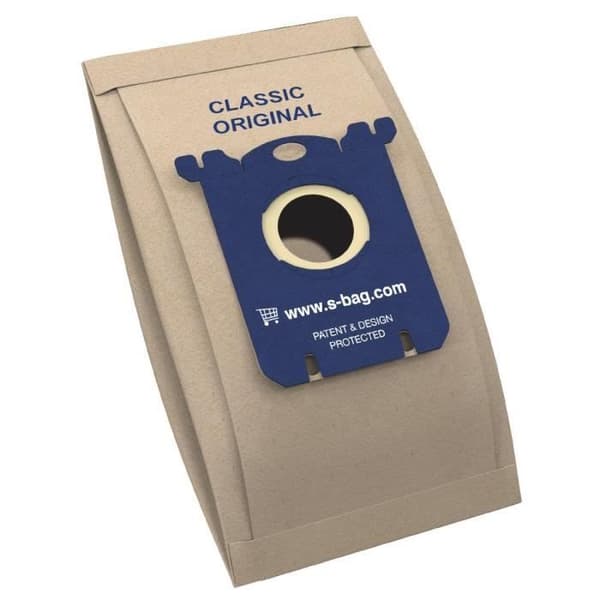MENALUX S-Bag Long Performance E200B dammsugarpåse - Paket med 5 dammsugarpåsar