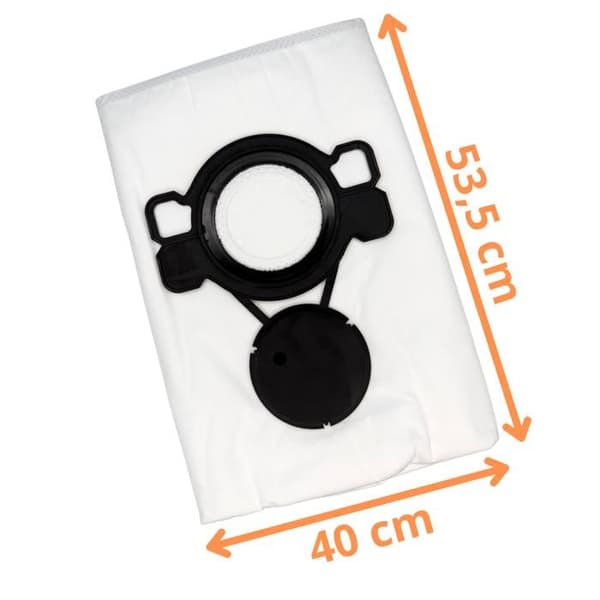 Dammsugarpåse - Makita - P-72899 - 10-pack - Kompatibel med VC2000L VC2010L - Blandad