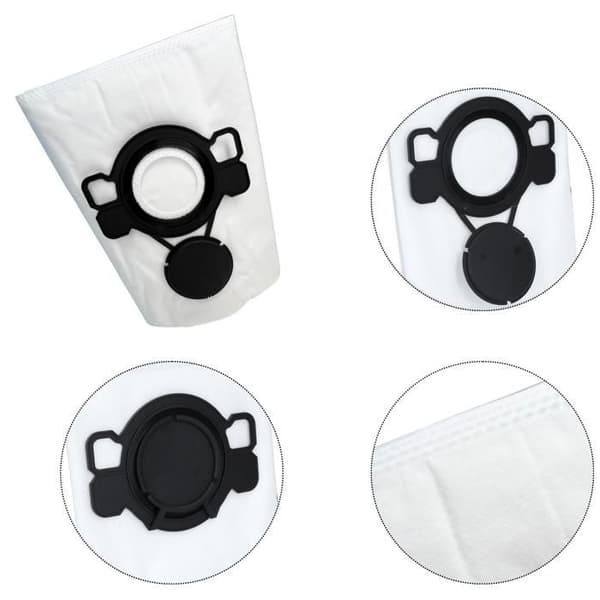 Dammsugarpåse - Makita - P-72899 - 10-pack - Kompatibel med VC2000L VC2010L - Blandad