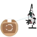 Miniatyrbild 5 av 6: Säckdammsugare - Deltafox - DC-WDE 1420-S P - 10-pack - Kompatibel - Blandad