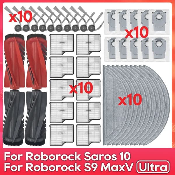 INF Roborock Saros 10/S9 MaxV Ultra -vaihtosarja