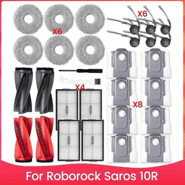 INF Roborock Saros 10/S9 MaxV Ultra Udskiftningssæt