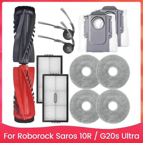 INF Roborock Saros 10/S9 MaxV Ultra Udskiftningssæt