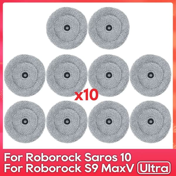 INF Roborock Saros 10/S9 MaxV Ultra -vaihtosarja - Harmaa