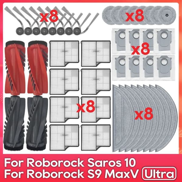 INF Roborock Saros 10/S9 MaxV Ultra Udskiftningssæt