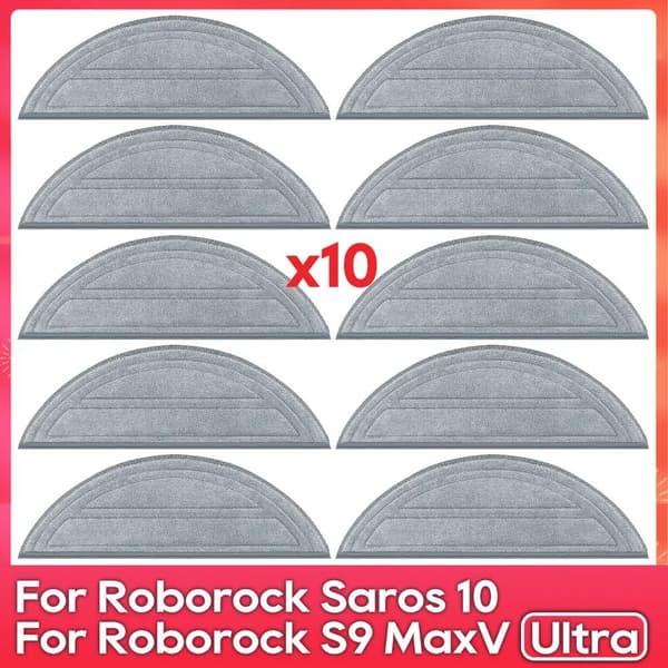 INF Roborock Saros 10/S9 MaxV Ultra Erstatningssett - Grå