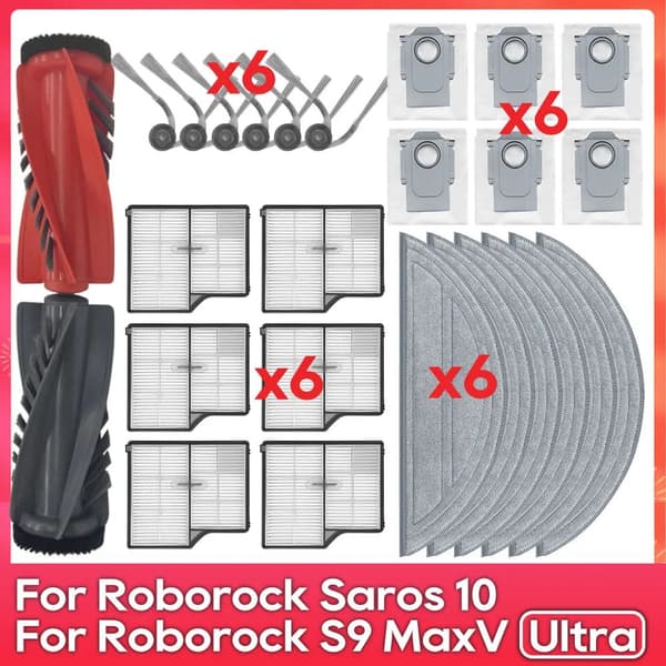 INF Roborock Saros 10/S9 MaxV Ultra Udskiftningssæt