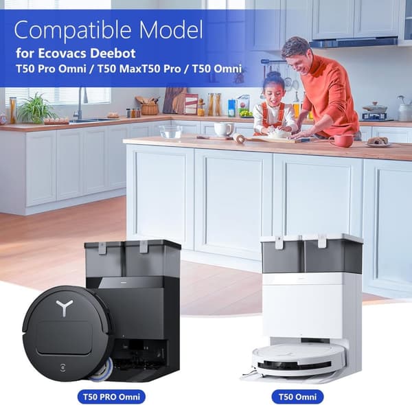 INF Ecovacs Deebot T50 Pro Omni Tillbehör Ersättningskit