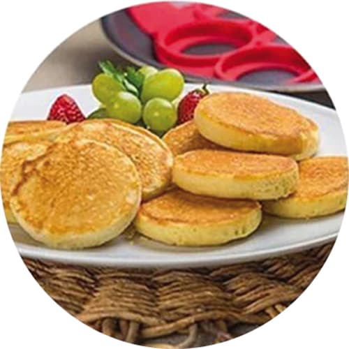 Silikonform för ägg, pannkakor och crêpes