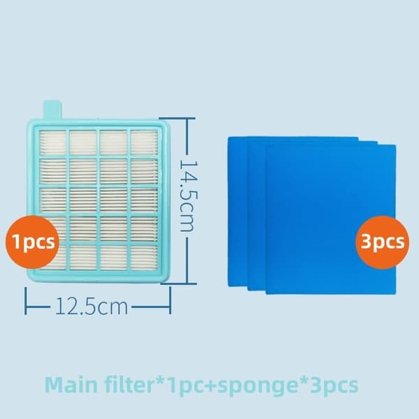 Yleissienisuodatin Philips fc8471/fc8632/fc8516 pölynimurille