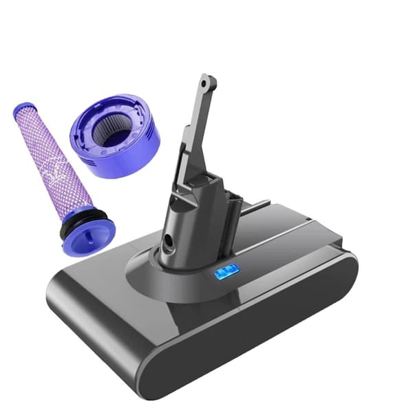 Ersättning för V8, hög kapacitet, pålitlig typ,21.6V, 8000mAh Set 2