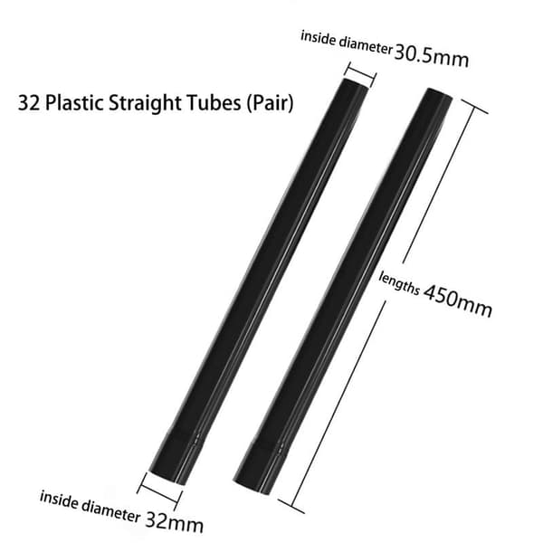 Lämplig för Philips dammsugartillbehör plastförlängning rakt rör förlängningsrör inuti 32 mm mun
