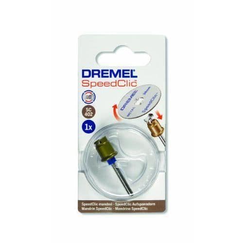 Dremel EZ SpeedClic Adapter - S402 - Snabb och lättanvänd nyckellös chuck