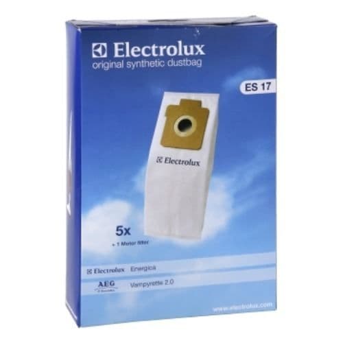 Electrolux ES17 dammsugarpåse 5 PÅSAR + 1 FILTER