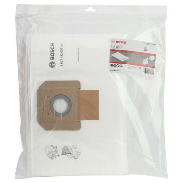 Non-woven filterpåse GAS 35 PQT 5 - BOSCH - 2607432037