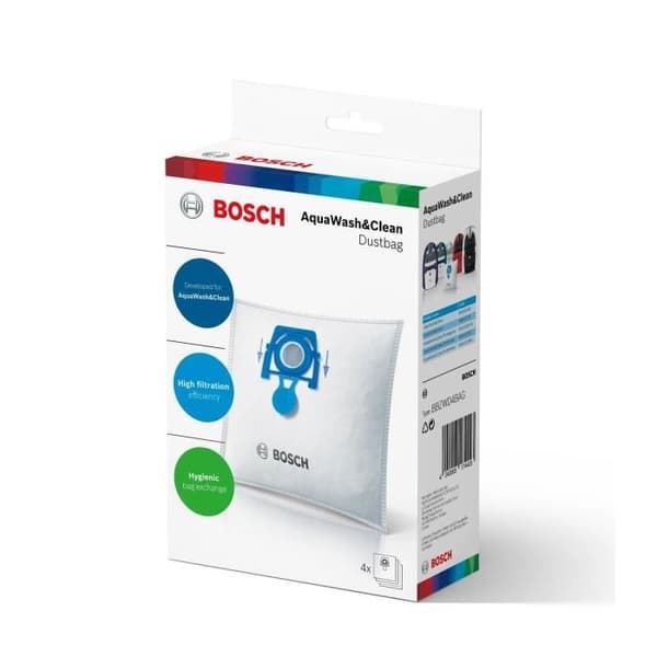 Dammsugarpåsar - BOSCH - BBZWD4BAG - Aquawash ET Clean