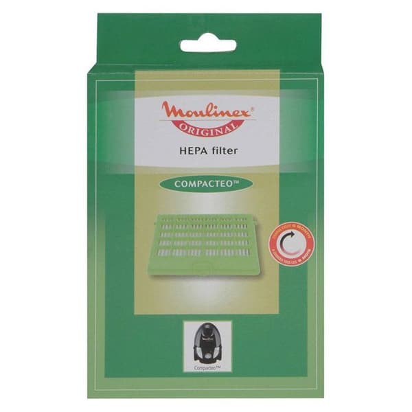 HEPA-filter - MOULINEX - Accessimo Compacteo - Flerfärgad - 0,308 kg - Byte 6 månader