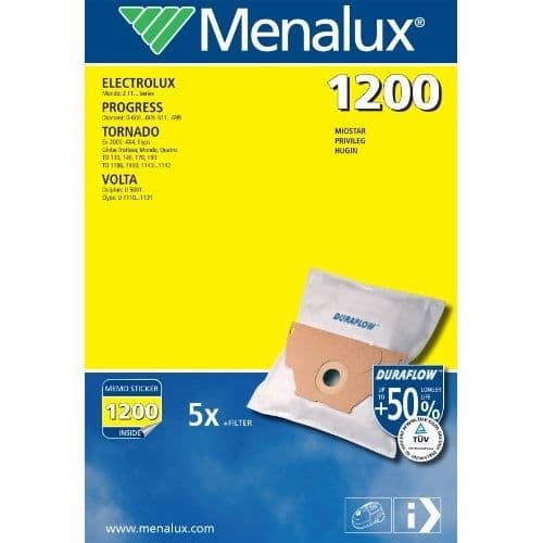 Menalux 1200 Duraflow 5 vakuumpåsar